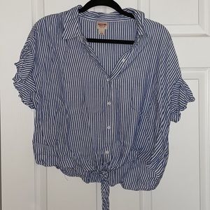 Vintage Style Crop Tee